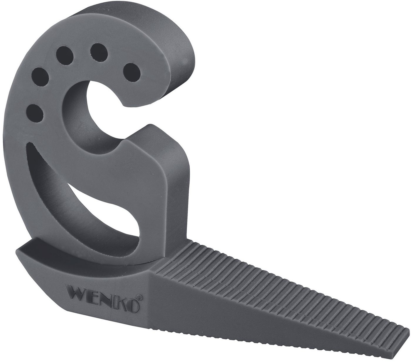 WENKO Fensterstopper Modell Multi-STOP® Anthrazit, (Set, 4-tlg), Klemmschutz, Türstopper aus Kunststoff – Bild 3 von 5