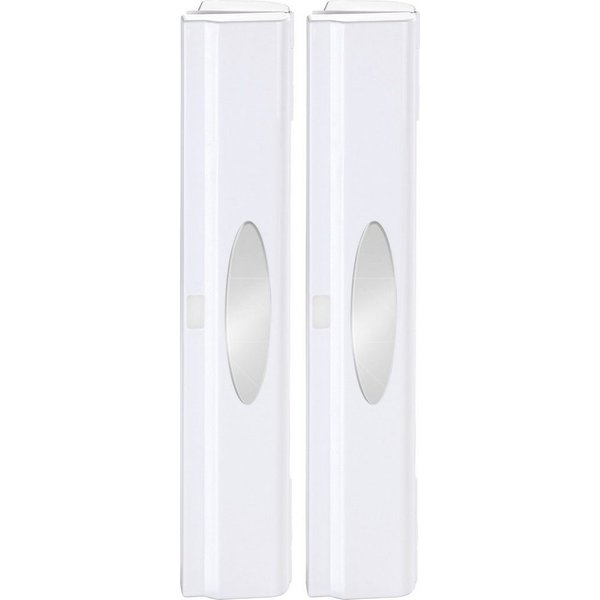 WENKO Folienspender Modell Perfect-Cutter, (Set, 2-St), für Folienrollen bis 33 cm Breite, für Alufolien und Frischhaltefolien