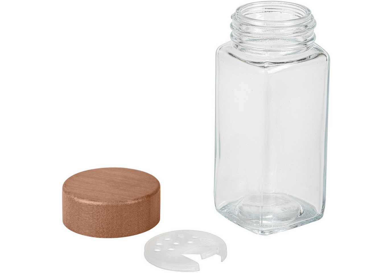 WENKO Gewürzstreuer Modell Anni, (Set, 12-tlg), FSC®-zertifizierter Bambusdeckel – Bild 3 von 5