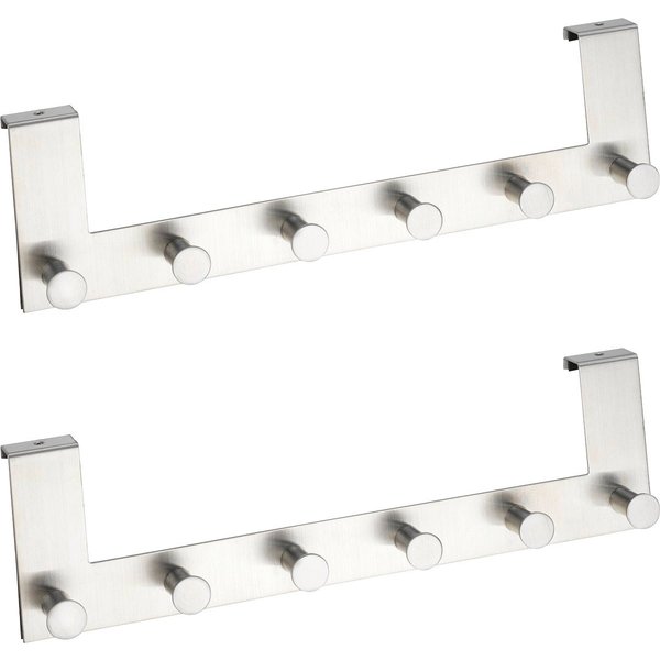 WENKO Hakenleiste Celano, (Set), BxTxH je: 39x5,5x11 cm, 2 Stück