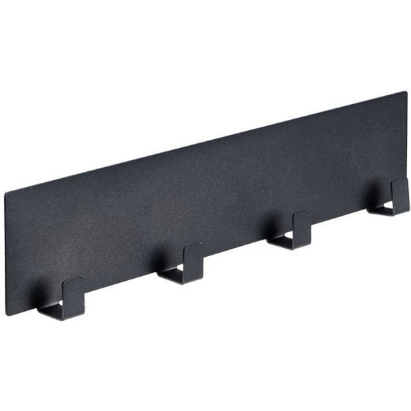 WENKO Hakenleiste Modell Ima, magnetisch, mit 4 Haken für Spültücher und Grillzubehör, ohne Bohren