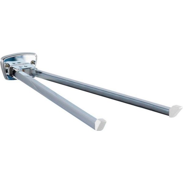 WENKO Handtuchhalter Basic, mit 2 Handtuchstangen
