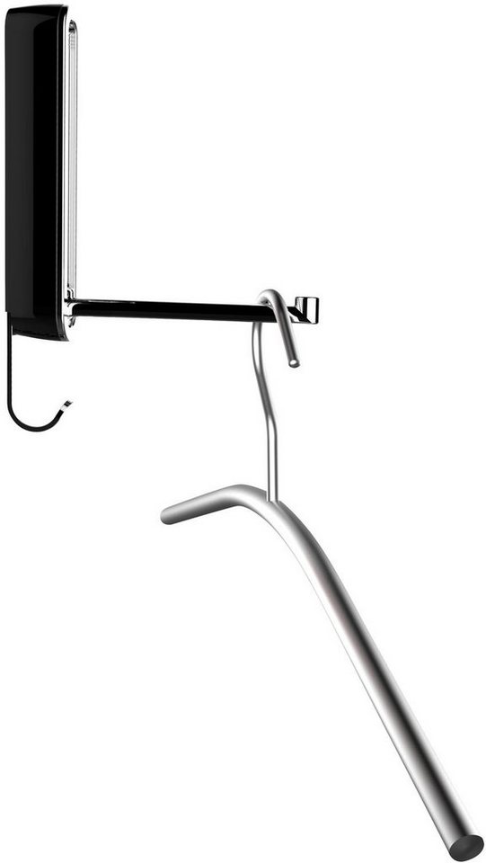 WENKO Klapphaken Premium Sigma, im ovalen Premium-Design aus stabilem Kunststoff – Bild 4 von 5