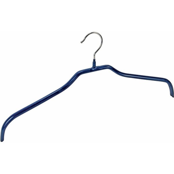 WENKO Kleiderbügel Modell Multi, (Set, 12-tlg), aus Metall mit rutschhemmender Beschichtung, inkl. Bügelverbindern