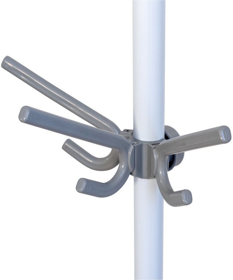 WENKO Kleiderhaken Modell Herkules, (Set, 2-St), Haken mit 3 Aufhängern, Erweiterung zum WENKO Herkules Teleskop-System – Bild 5 von 5