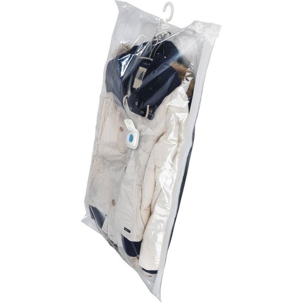 WENKO Kleidersack Vakuum Größe L (Set, 2 St) Vakuumbeutel für Kleidung, platzsparend im Kleiderschrank