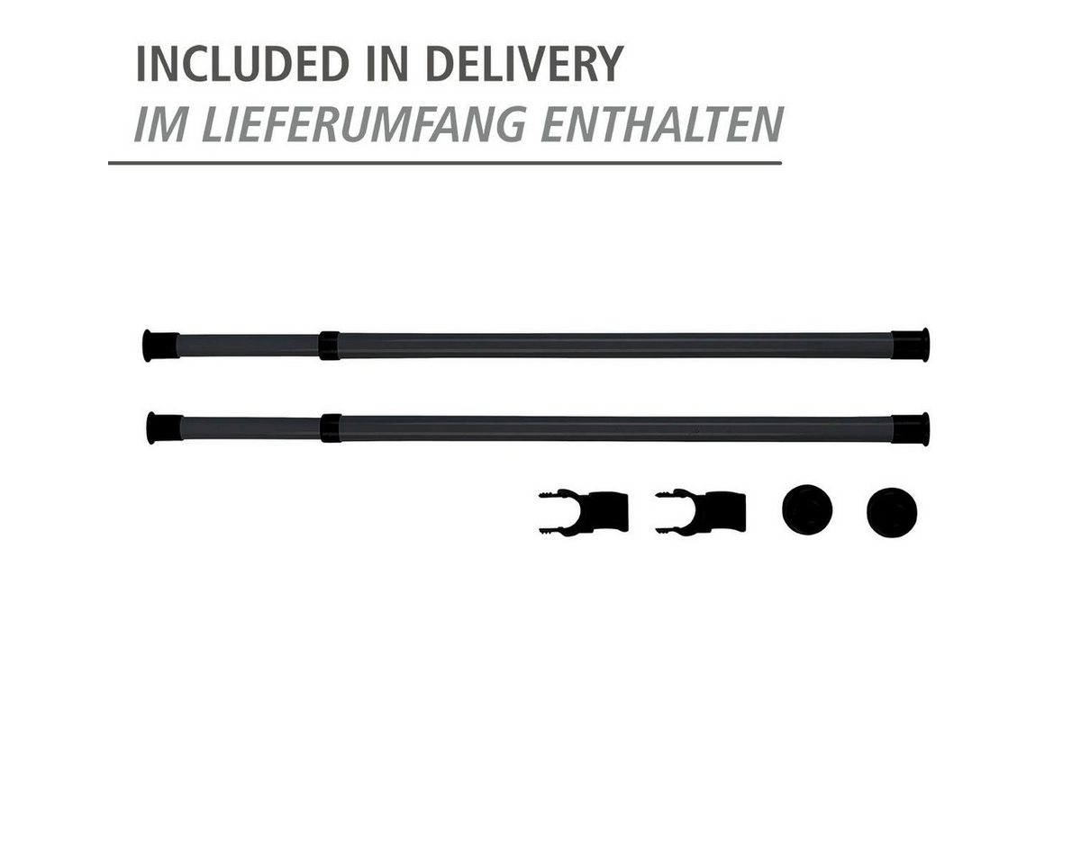 WENKO Kleiderstange Herkules (2 St), ausziehbar bis 120 cm – Bild 5 von 5