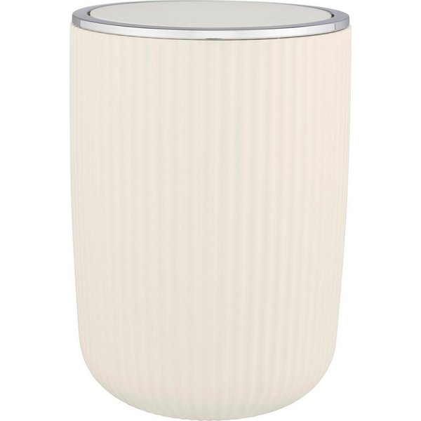 WENKO Kosmetikeimer Agropoli, mit Schwingdeckel, 5,5 Liter