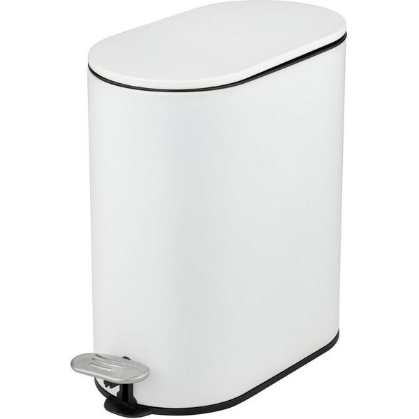 WENKO Kosmetikeimer Collungo, mit Easy-Close-Mechanik fürs Bad, Inneneimer: 5 L