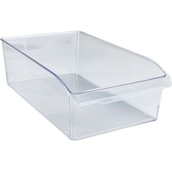 WENKO Organizer L, für Vorräte, passend für Küchenschrank und -regal, PET, transparent