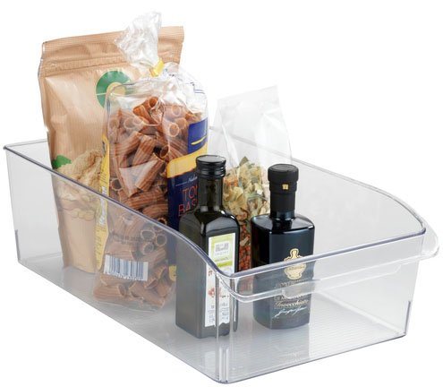 WENKO Organizer L, für Vorräte, passend für Küchenschrank und -regal, PET, transparent – Bild 2 von 4
