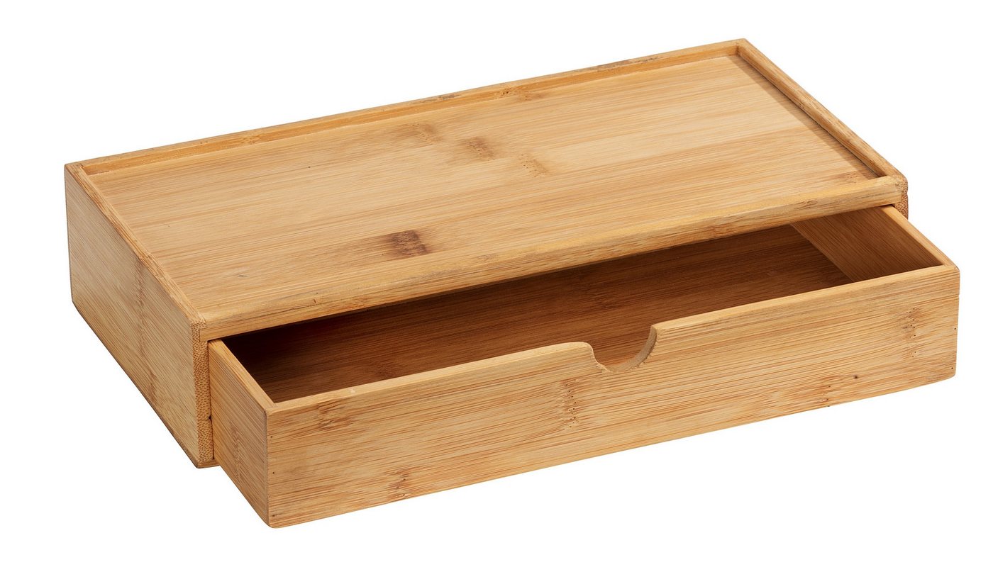 WENKO Organizer Modell Terra, Aufbewahrungsbox mit Schublade, ideal für Bad, Gäste-WC, Küche & Flur – Bild 5 von 5