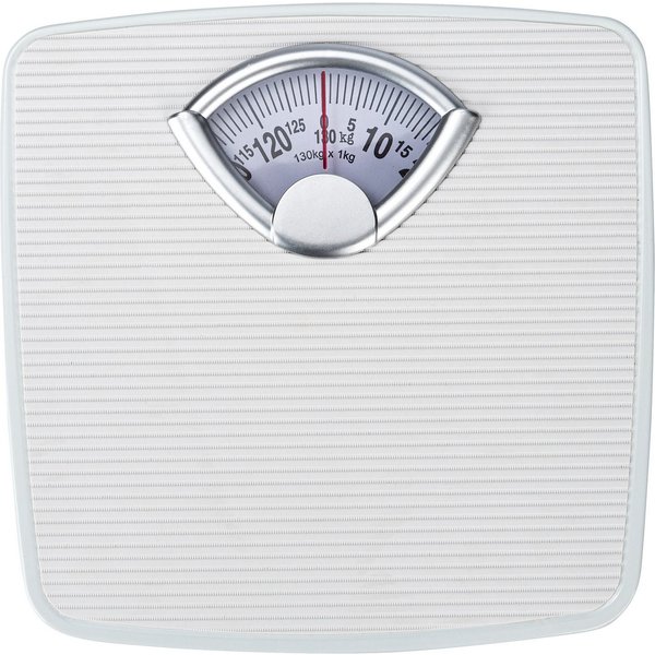 WENKO Personenwaage, analoge Körperwaage bis 130 kg