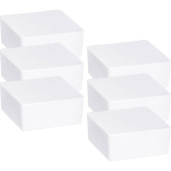 WENKO Raumentfeuchter-Nachfüllpack Modell Cube, für Raumentfeuchter Cube, Orange, reduziert Luftfeuchtigkeit ohne Strom, für Räume bis 80 m³