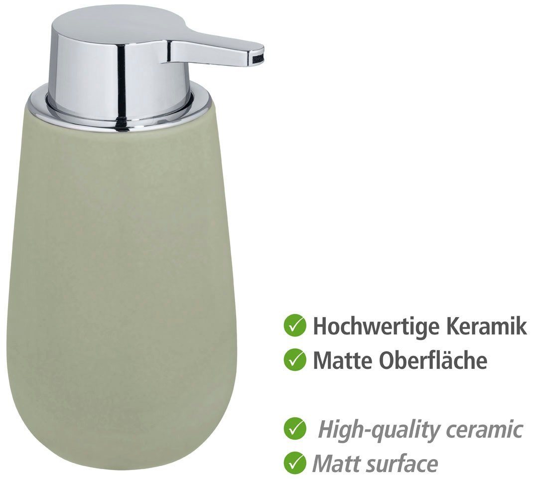 WENKO Seifenspender Badi, Keramik, 320 ml – Bild 3 von 5
