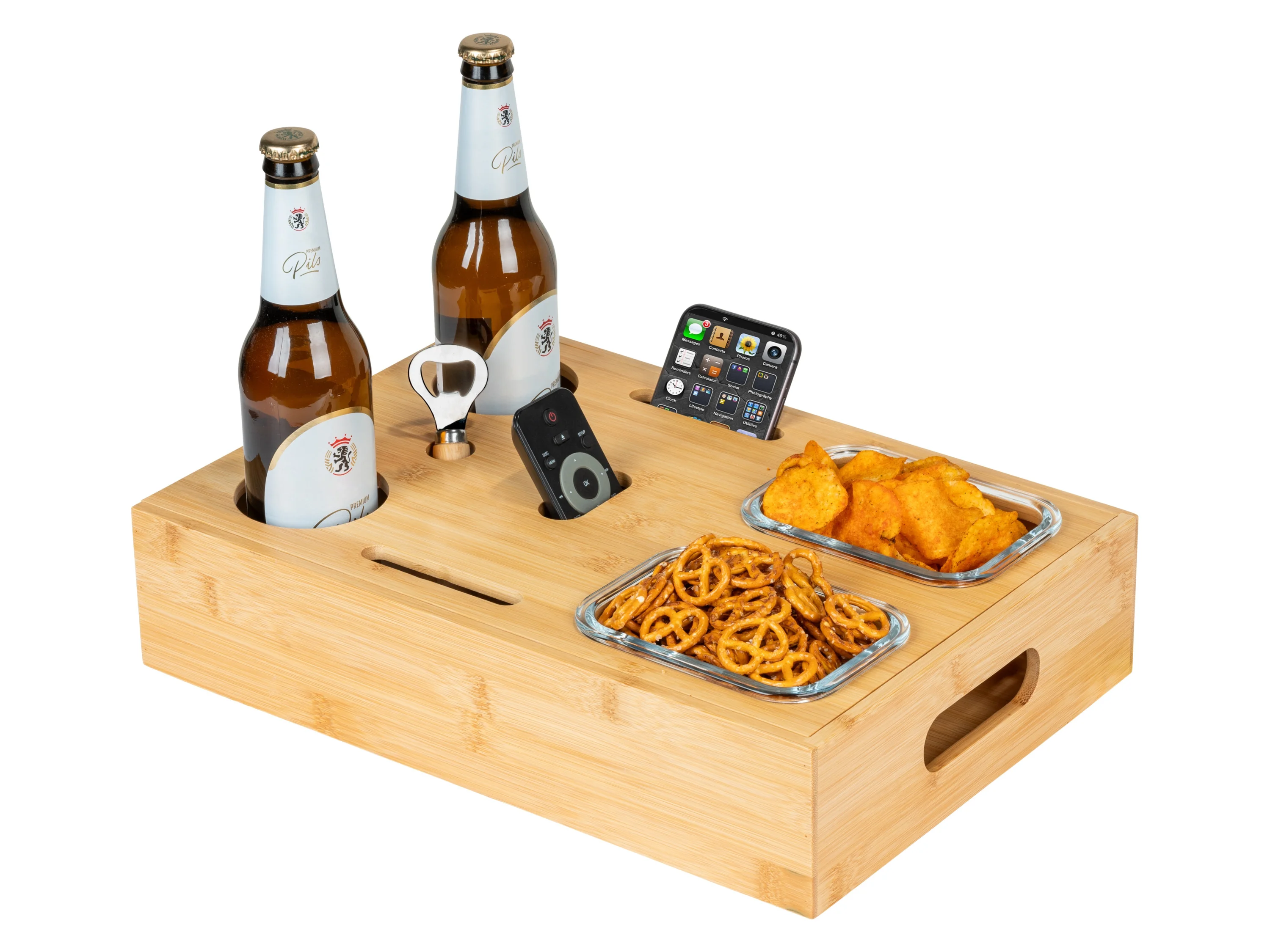 WENKO Snackbar mit Glasschalen – Bild 2 von 4
