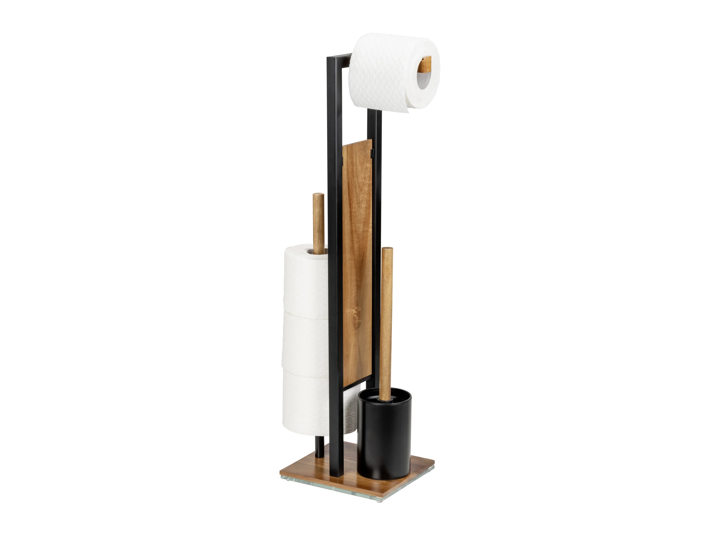 WENKO Stand WC-Garnitur Rivalta Acacia – Bild 3 von 4