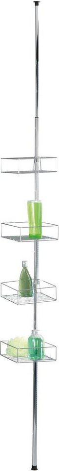 WENKO Teleskopregal Domaso, 4 Ablagen – Bild 4 von 5