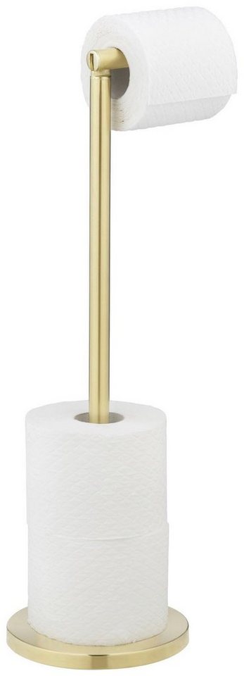 WENKO Toilettenpapierhalter 2in1, 2 in 1, mit Ersatzrollenhalter, Höhe: 55 cm – Bild 2 von 5