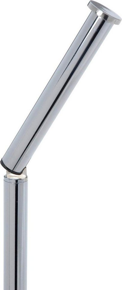 WENKO Toilettenpapierhalter, 2 in 1, mit Ersatzrollenhalter, Höhe: 55 cm – Bild 4 von 5