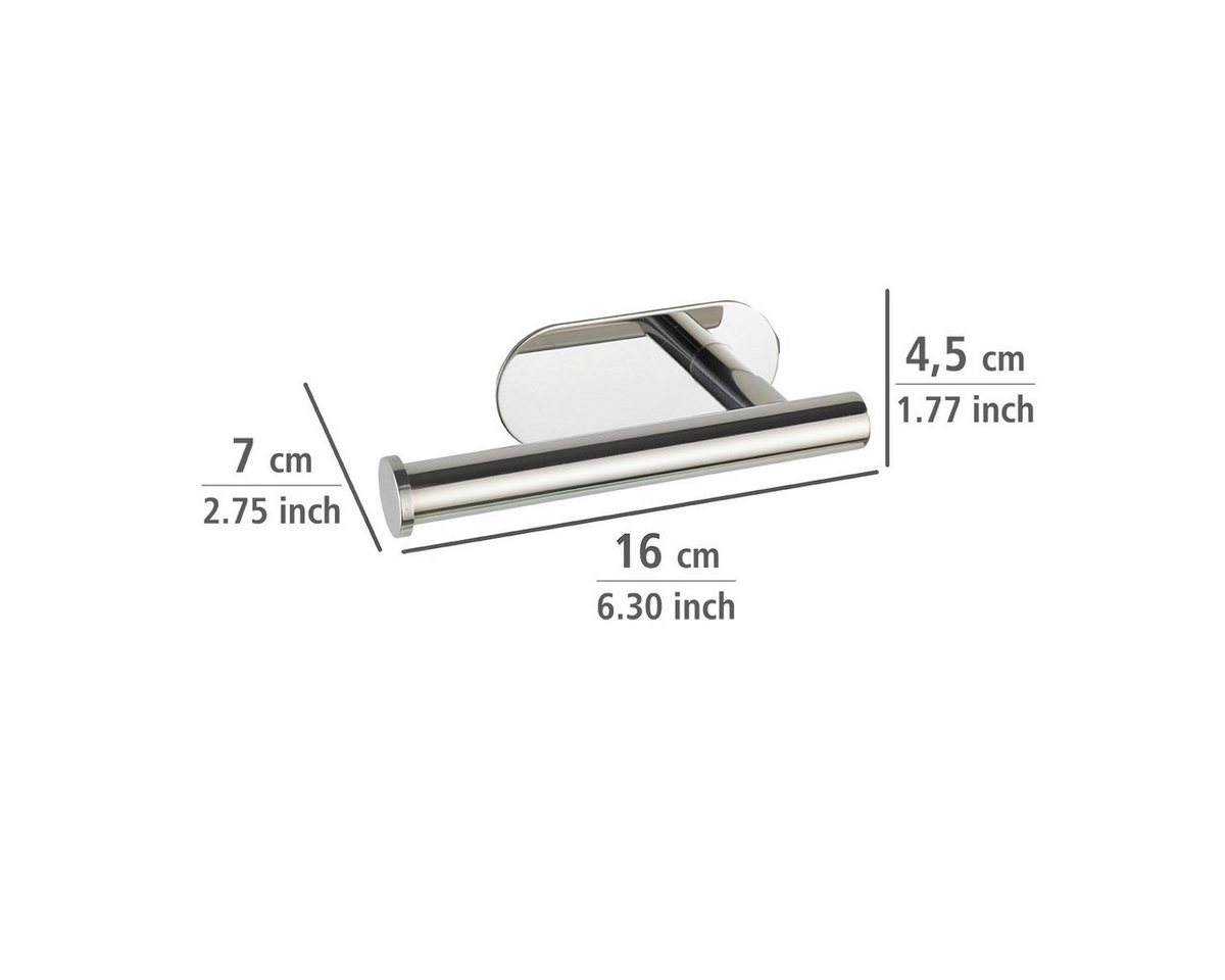 WENKO Toilettenpapierhalter Orea, Befestigen ohne Bohren – Bild 5 von 5