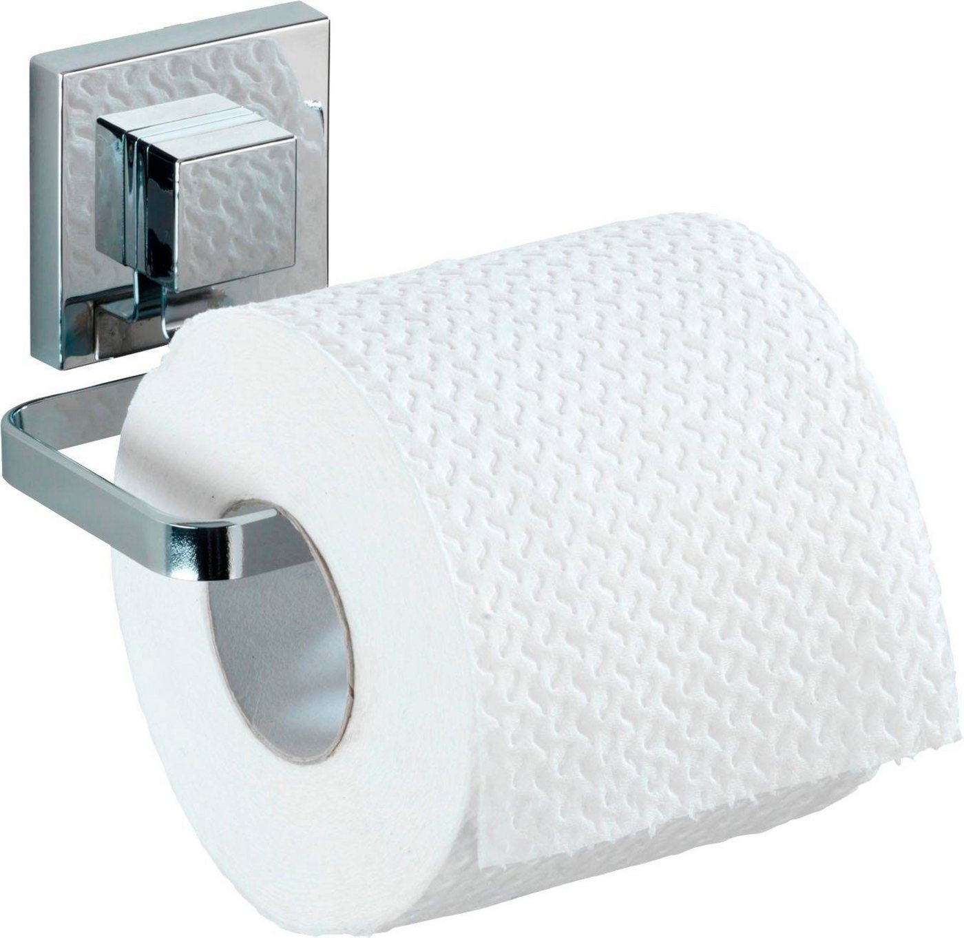 WENKO Toilettenpapierhalter Quadro, Vacuum-Loc – Bild 3 von 5