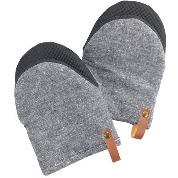 WENKO Topfhandschuhe Modell Ada Mini, (Set, 2-tlg), kleine Ofenhandschuhe, Handflächen aus Neopren, Baumwollinnenseite