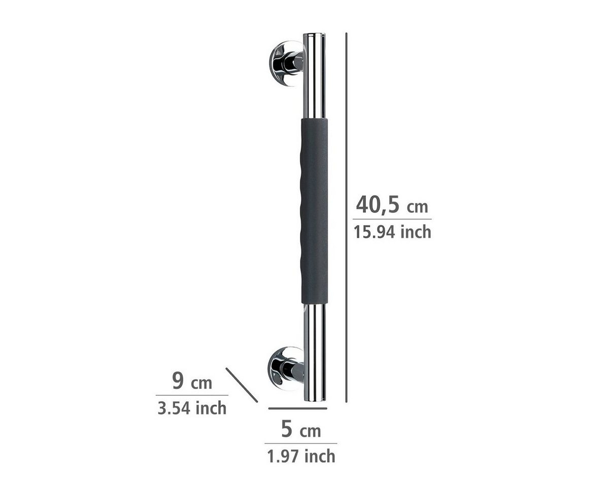 WENKO Wandgriff Secura 40,5 cm, belastbar bis 120 kg – Bild 3 von 3