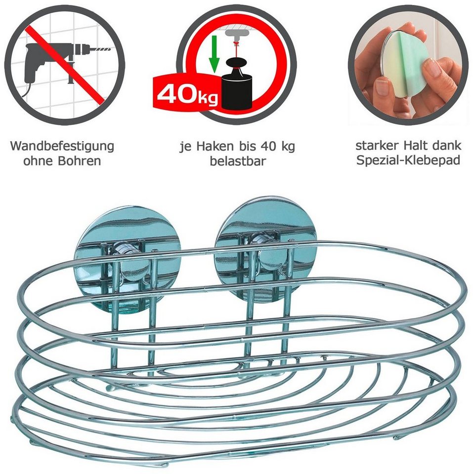 WENKO Wandregal Turbo-Loc®, 1 Etage – Bild 4 von 5
