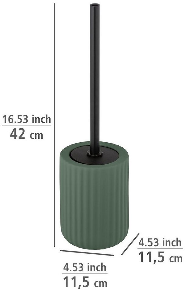 WENKO WC-Garnitur Belluno, Bürstenhalter, Keramik – Bild 2 von 2