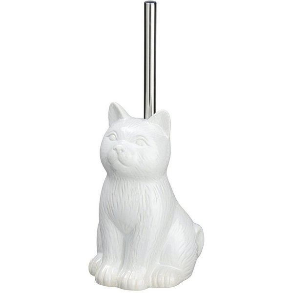 WENKO WC-Garnitur Cat Weiß, Keramik