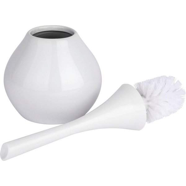 WENKO WC-Garnitur Flakon, Bürstenkopf-Durchmesser 6,5 cm