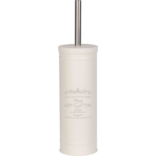 WENKO WC-Garnitur Home, creme, aus lackiertem Stahl