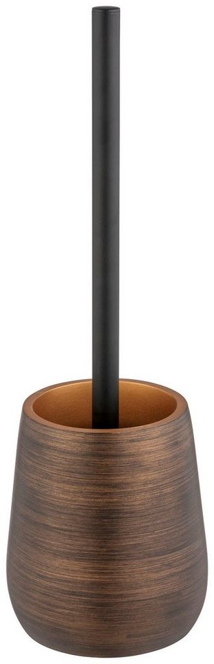 WENKO WC-Garnitur Palena, bronze, mit auswechselbarem Bürstenkopf – Bild 2 von 2