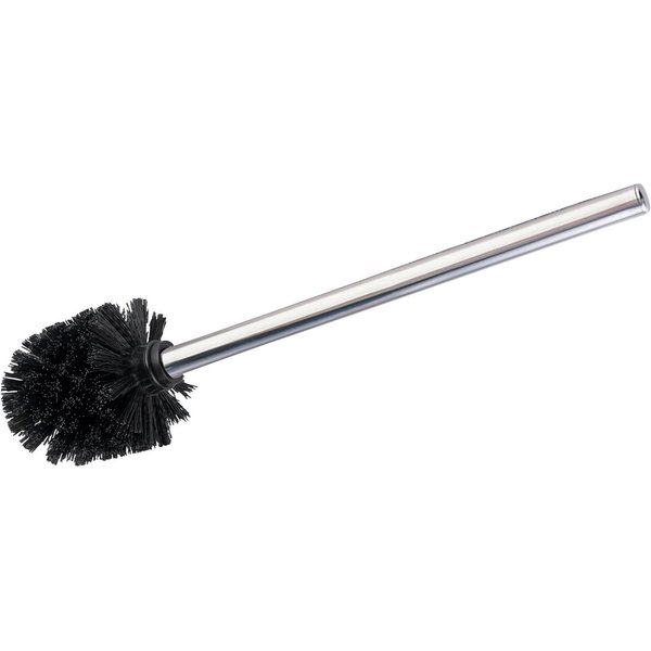 WENKO WC-Reinigungsbürste, (Set, 3-tlg), schwarz, mit Edelstahl Griff
