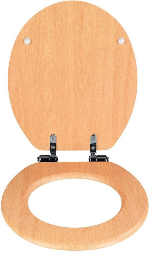 WENKO WC-Sitz Buche Natur – Bild 3 von 5
