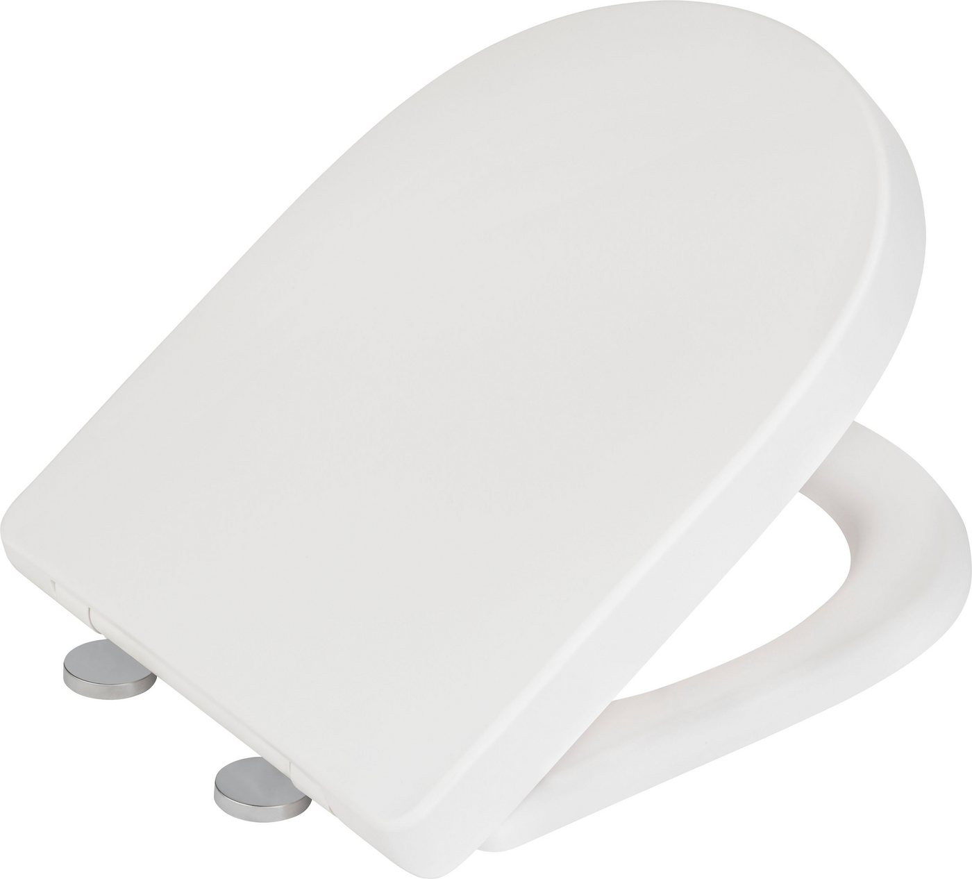 WENKO WC-Sitz Exclusive Nr. 4, weiß Matt, aus antibakteriellem Duroplast – Bild 2 von 4
