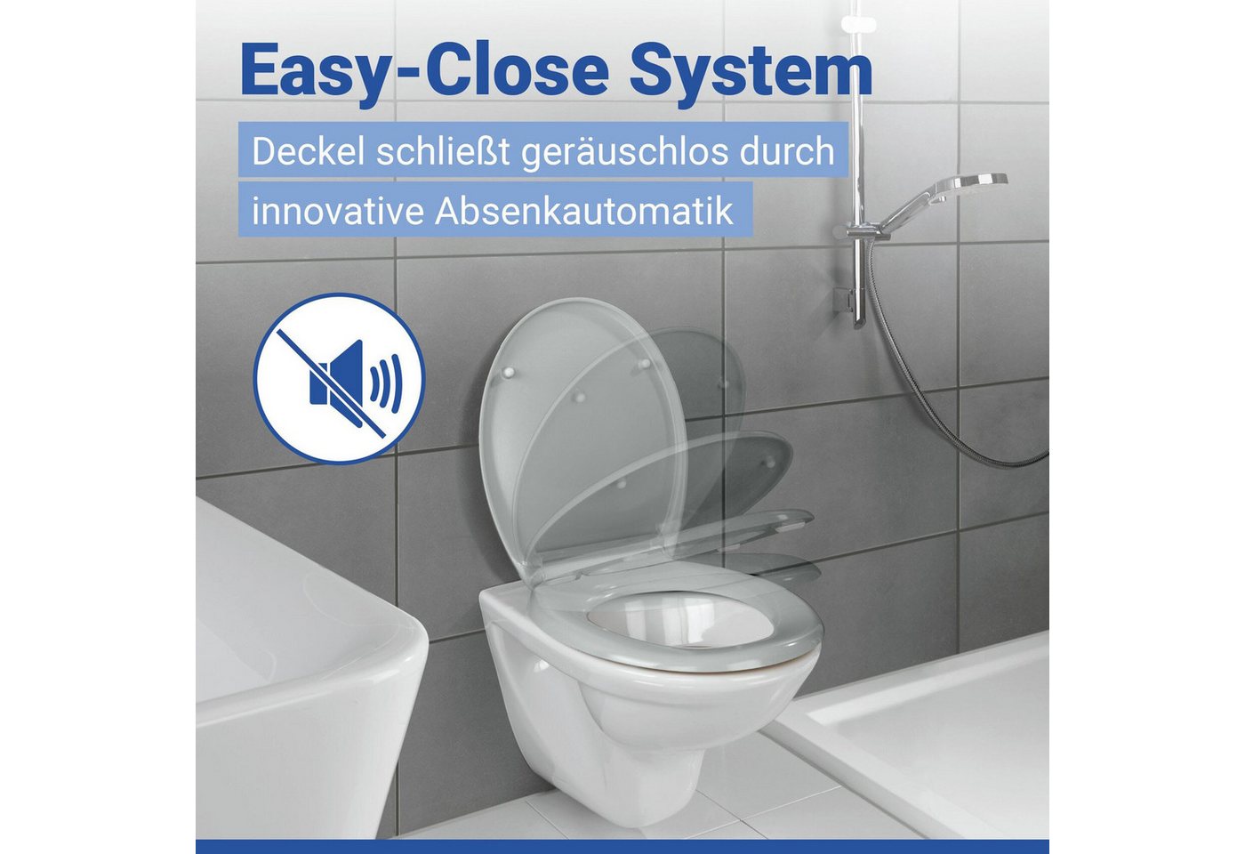 WENKO WC-Sitz Ottana, Mit Absenkautomatik – Bild 3 von 5