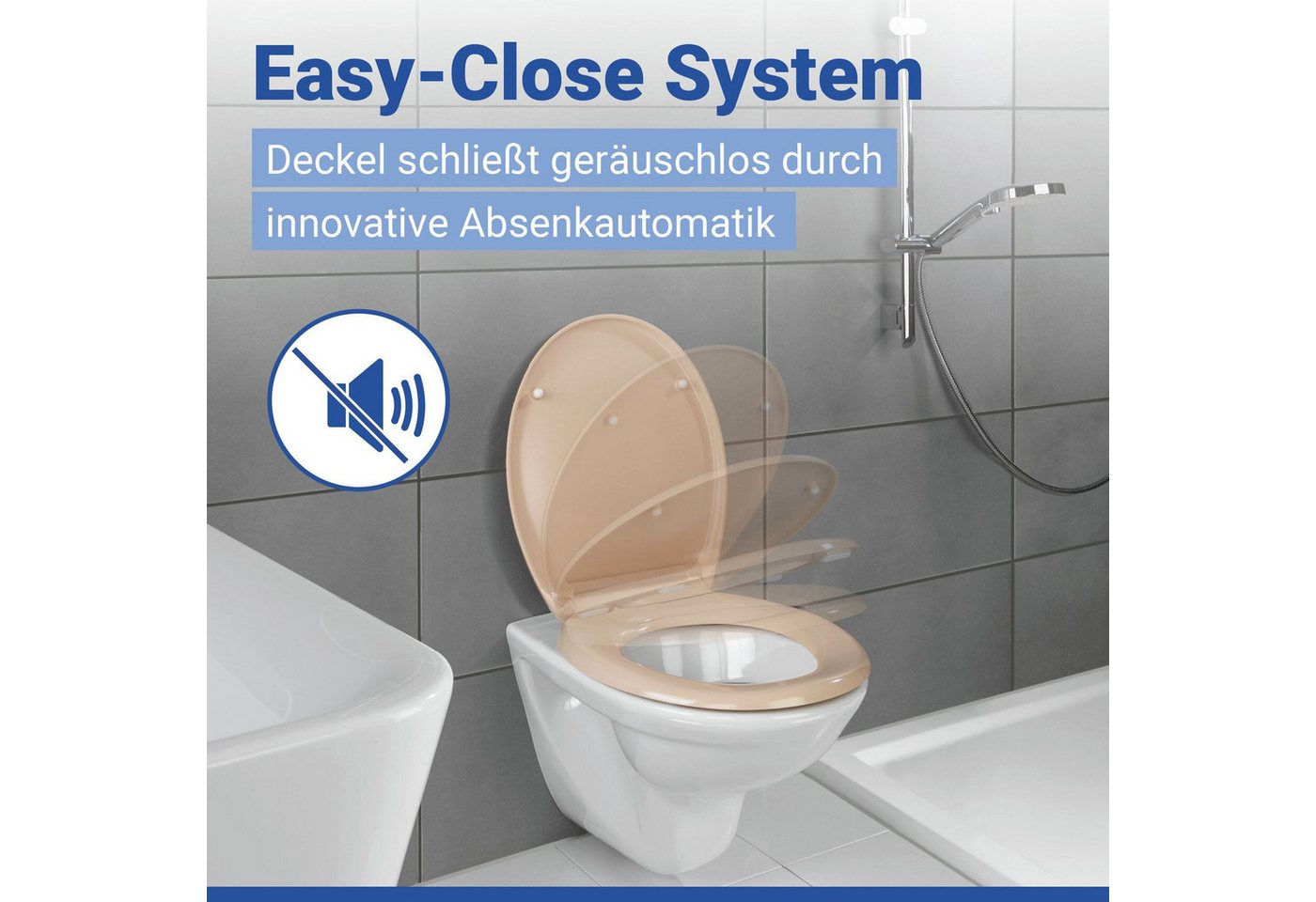 WENKO WC-Sitz Ottana, Mit Absenkautomatik – Bild 3 von 5