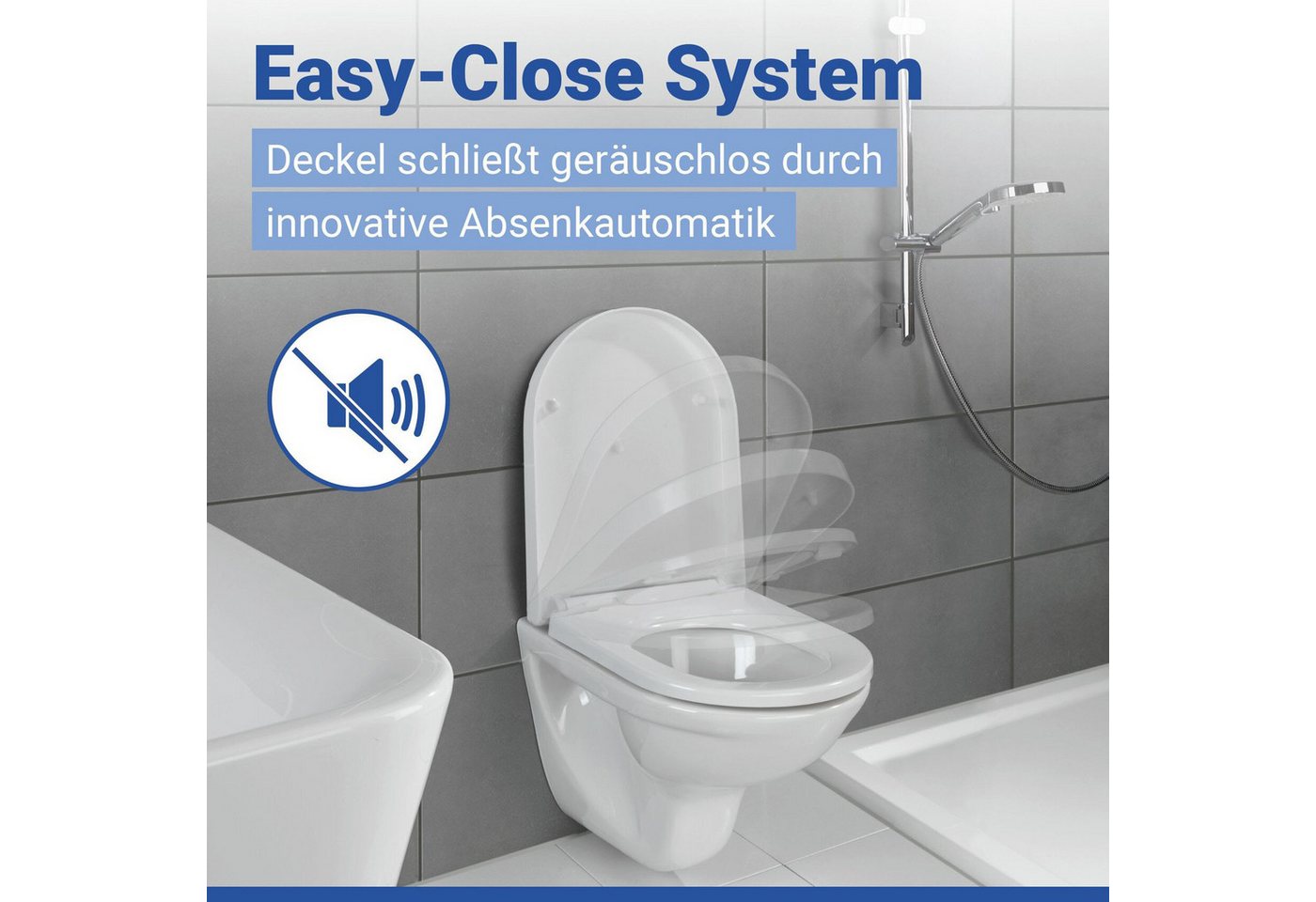 WENKO WC-Sitz Palma, Mit Absenkautomatik – Bild 3 von 5