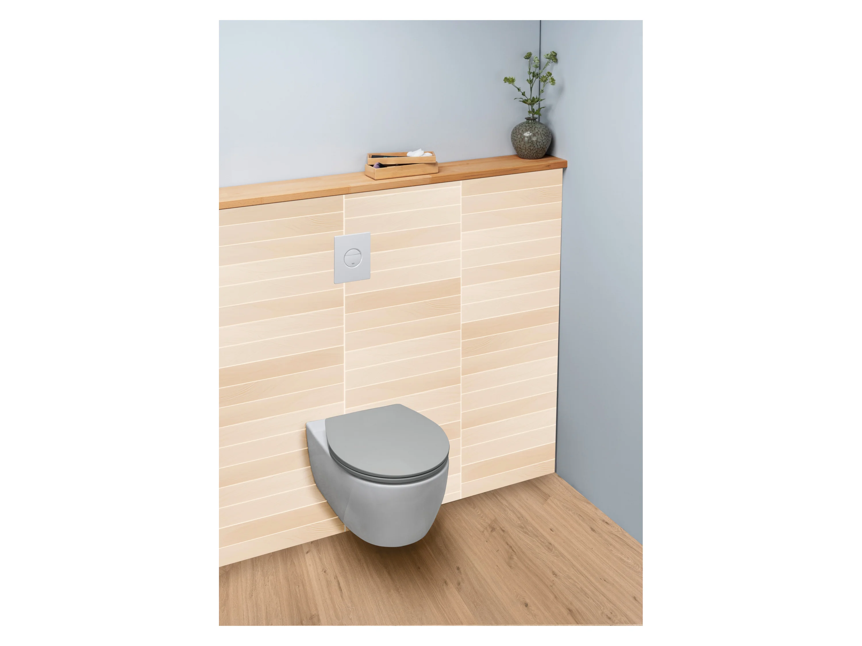 WENKO WC-Sitz Premium, mit Absenkautomatik (Grau) – Bild 2 von 2