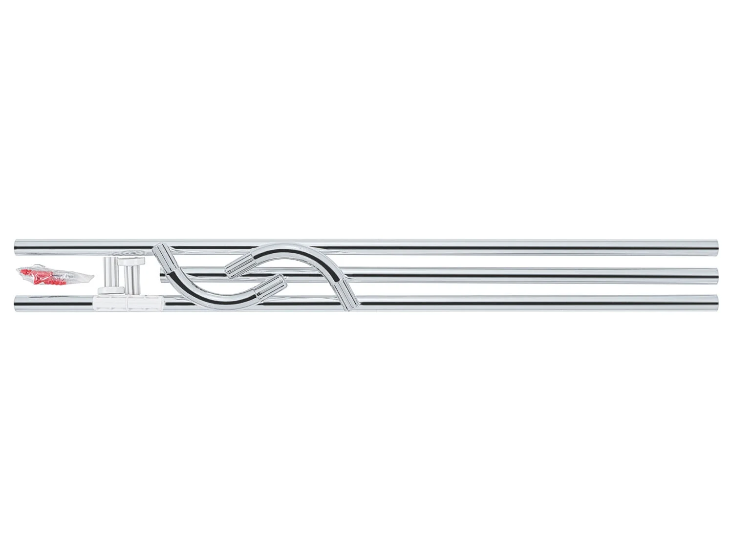 WENKO Winkelstange Universal (Chrom) – Bild 3 von 4