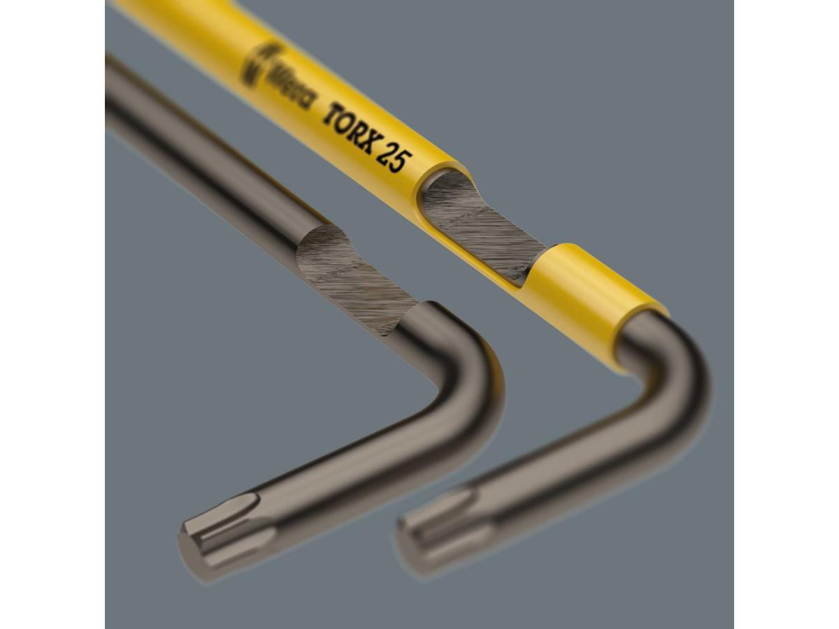 Wera Winkelschlüssel Torx HF Multicolour (Set, 9 St), Winkelschlüsselsatz mit Haltefunktion – Bild 4 von 5
