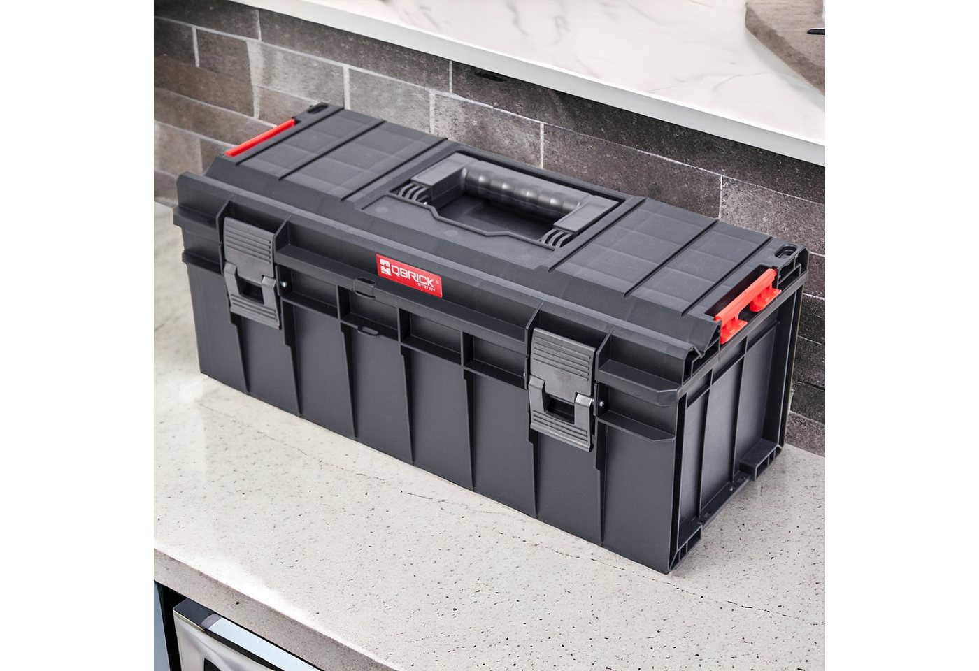 QBRICK System Werkzeugkoffer Qbrick System PRO 600 Basic stapelbar 545 x 270 x 230 mm 22 l IP54 – Bild 3 von 5