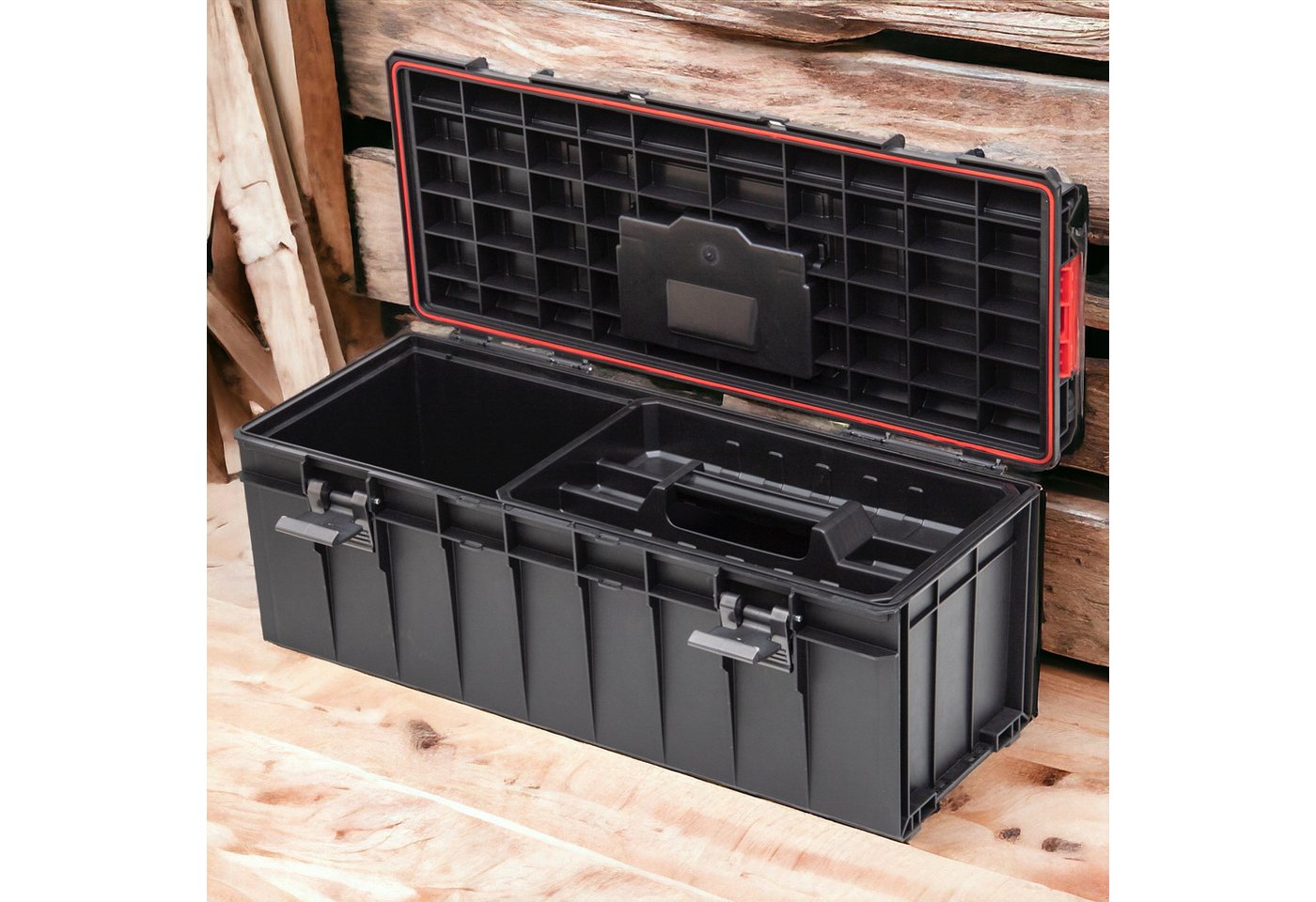 QBRICK System Werkzeugkoffer Qbrick System PRO 700 Basic stapelbar 650 x 270 x 256 mm 29 l IP54 – Bild 5 von 5