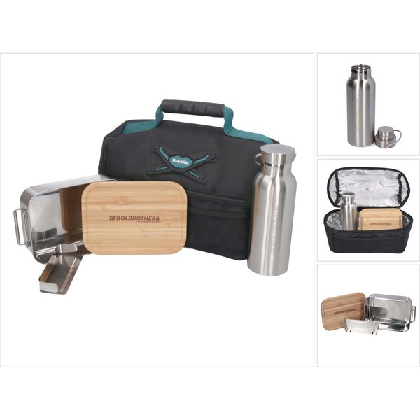Makita Werkzeugkoffer Toolbrothers Lunchpaket mit Makita Isoliertasche