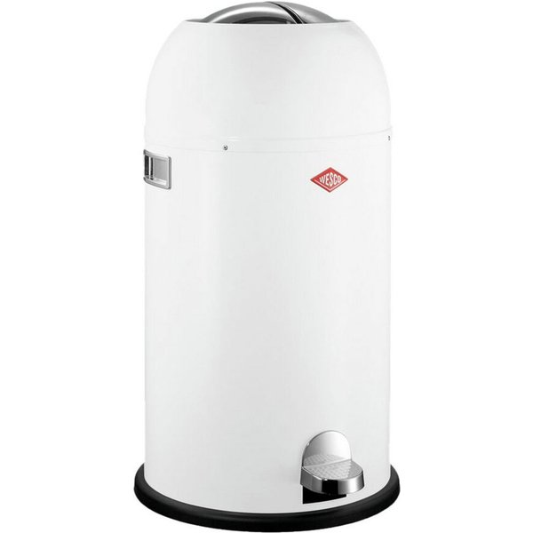 WESCO Mülleimer Kickmaster, Abfallsammler mit Dämpfer, 33 Liter