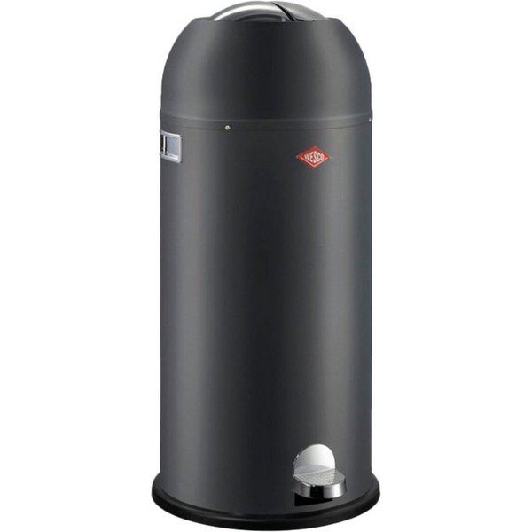 WESCO Mülleimer Kickmaster Maxi, Abfallsammler mit Dämpfer, 40 Liter