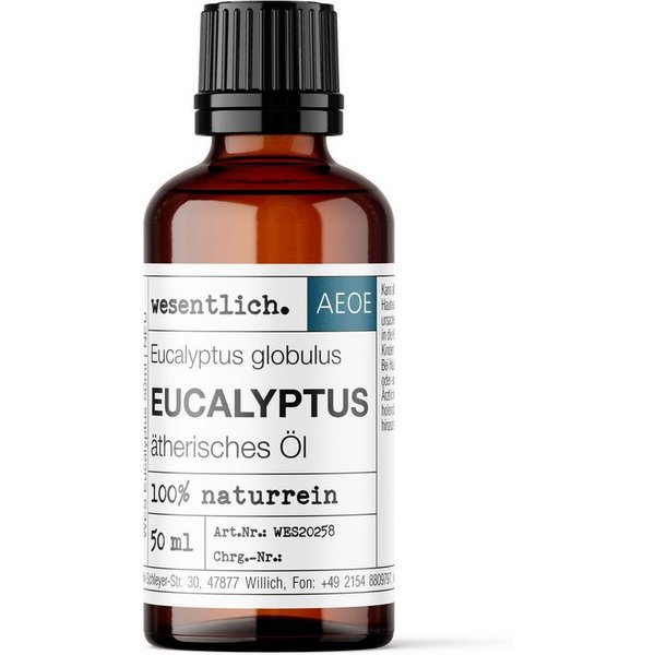 wesentlich. Duftöl Eukalyptusöl 50ml - ätherisches Öl