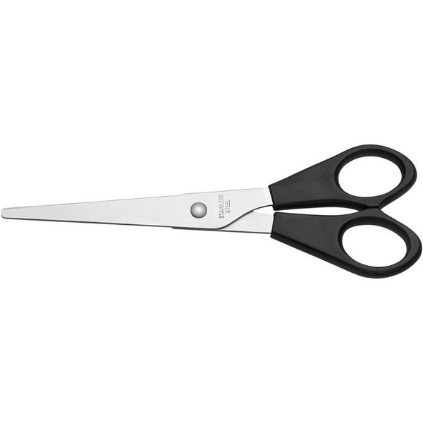 WESTCOTT Papierscheren Schere E-34160 BP 14,8cm Stahl rostfrei schwarz